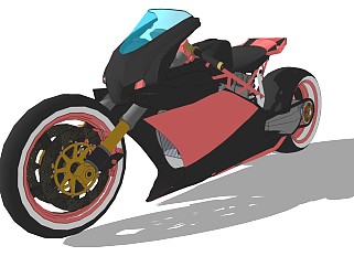 超精细摩托车模型 (114)